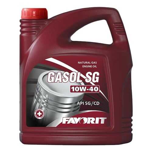 Favorit Gasol SG SAE 10W-40 API SG/CD, 4л в Газпромнефть