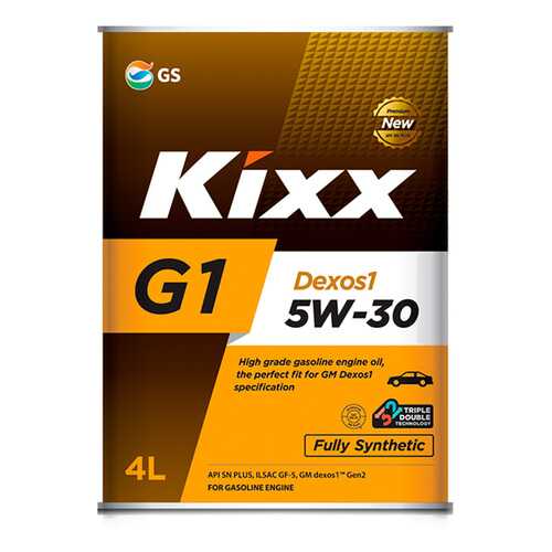 Kixx G1 Dexos1 5W-30 SN Plus /4л Масло моторное в Газпромнефть