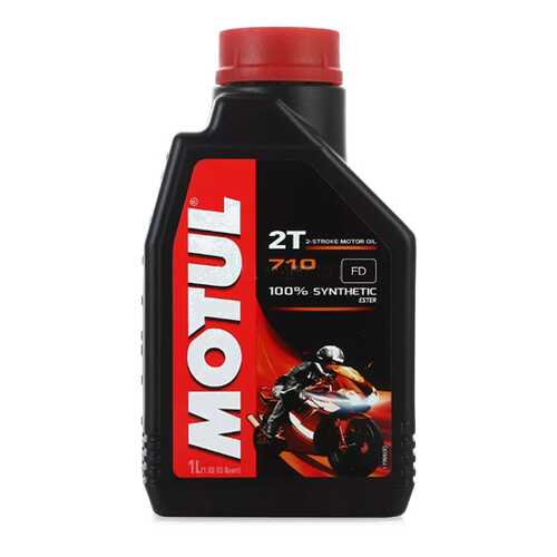 Масло моторное для мото MOTUL 1л синтетика 710 ТС, FD, L-EGD 2Т MOTUL арт. 104034 в Газпромнефть