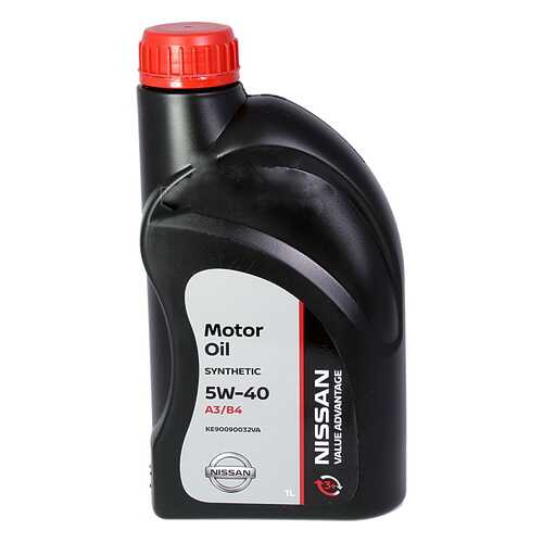 Масло моторное NISSAN VA Motor Oil 5W40 синтетическое 1 л KE900-90032VA в Газпромнефть