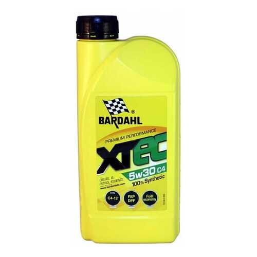 Моторное масло Bardahl XTEC С4 5W-30 1л в Газпромнефть