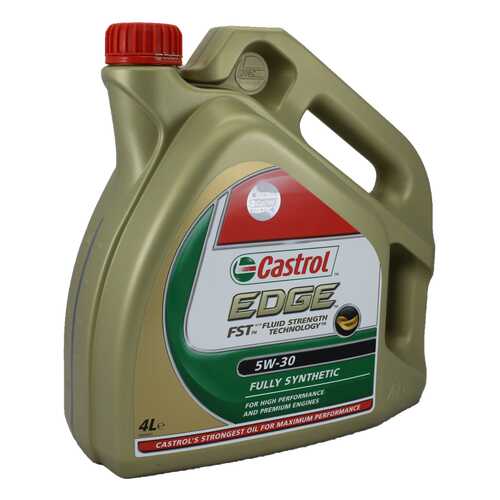 Моторное масло Castrol Edge Titanium 5W-30 4л в Газпромнефть