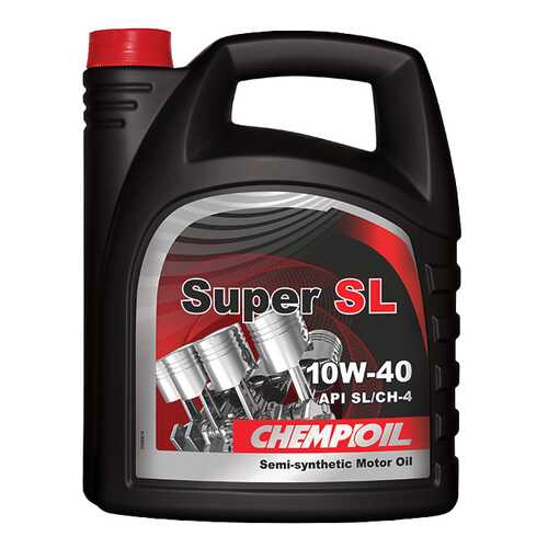 Моторное масло Chempioil Super SL 10W-40 5л в Газпромнефть