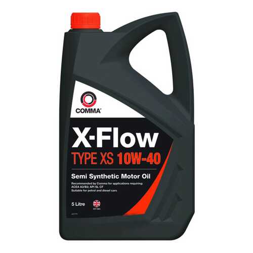 Моторное масло Comma x-flow type xs 10W-40 4л в Газпромнефть