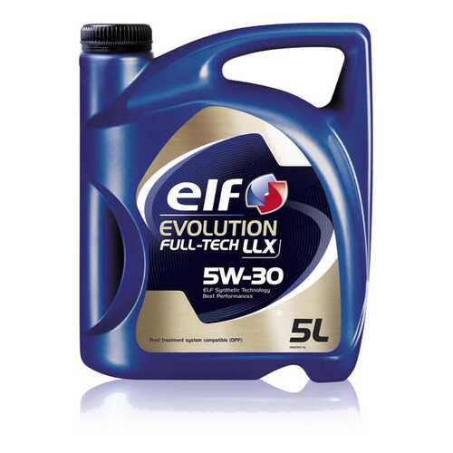 Моторное масло elf Evolution Full-Tech LLX 5W-30 5л в Газпромнефть