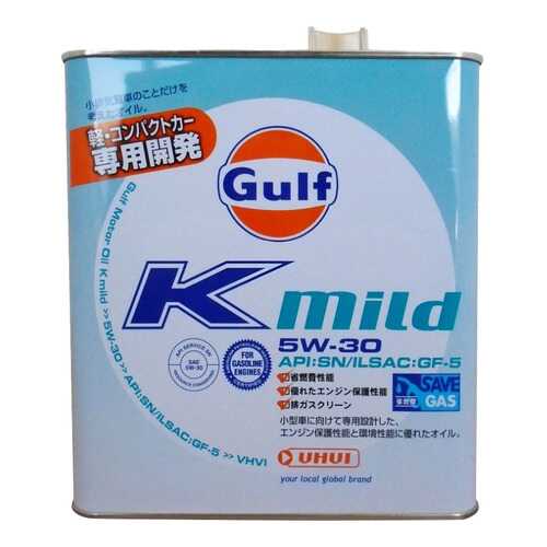 Моторное масло Gulf K Mild GF-5 SN 5W-30 3л в Газпромнефть