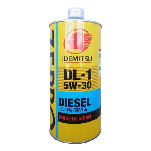 Моторное масло Idemitsu Zepro Diesel DL-1 5W-30 1л в Газпромнефть