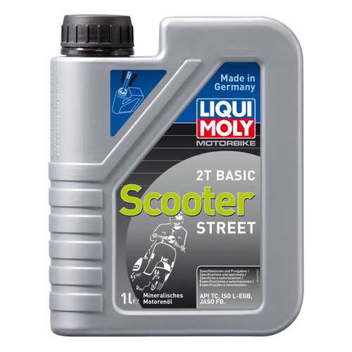 Моторное масло Liqui moly Motorbike 2T Basic Scooter TC 30 1л в Газпромнефть