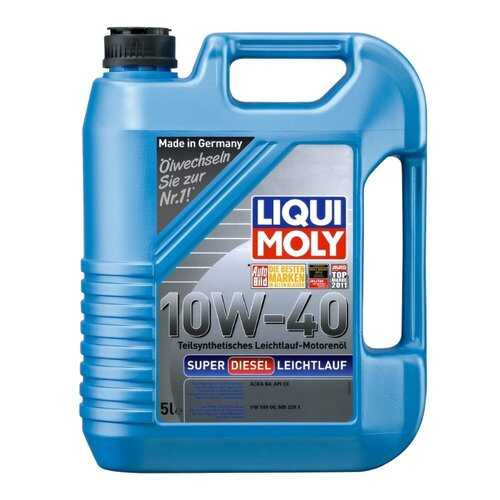 Моторное масло Liqui moly Super Diesel Leichtlauf 10W-40 1 л в Газпромнефть