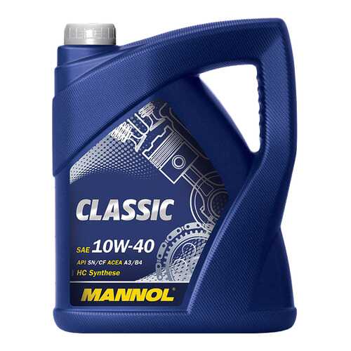 Моторное масло Mannol Classic 10W-40 5л в Газпромнефть