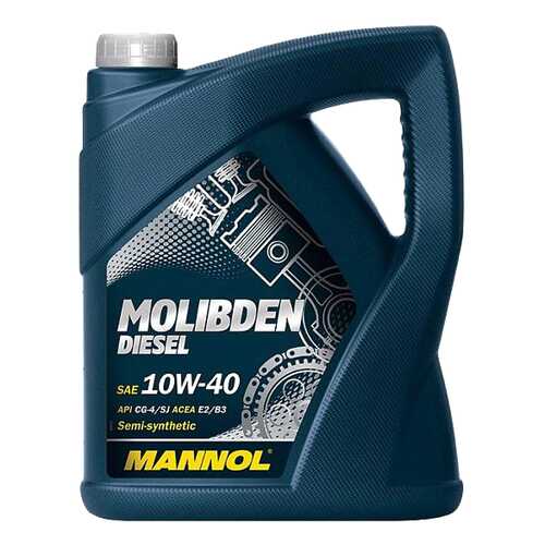 Моторное масло Mannol Molibden Diezel 10W-40 5л в Газпромнефть