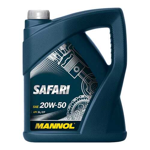 Моторное масло Mannol Safari 20W-50 5л в Газпромнефть