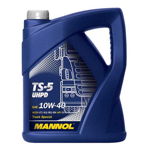 Моторное масло Mannol TS-5 UHPD 10W-40 5л в Газпромнефть