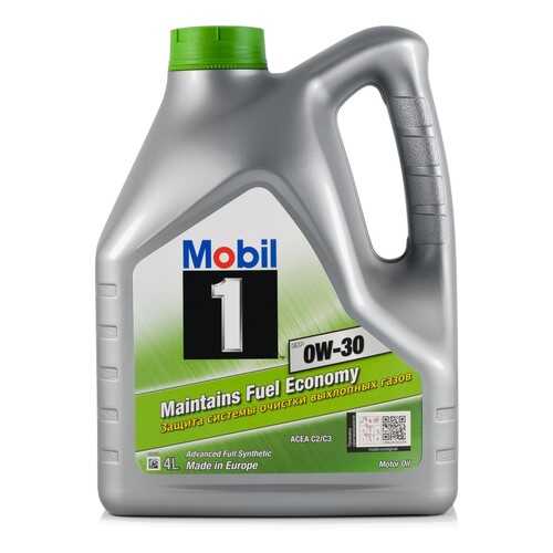 Моторное масло Mobil 1 ESP 0W-30 4л в Газпромнефть