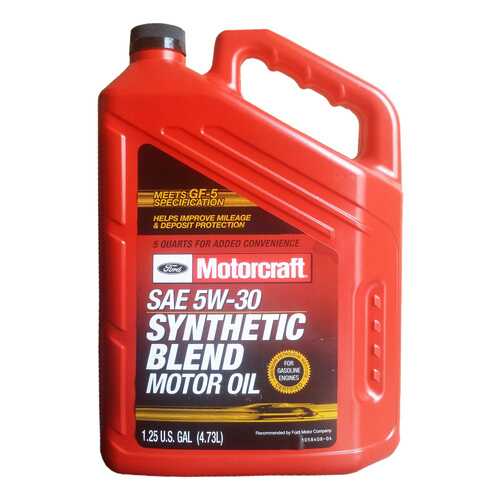 Моторное масло Motorcraft Premium Synthetic Blend 5W-30 4,73л в Газпромнефть