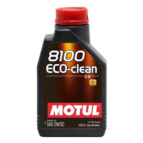 Моторное масло Motul 8100 Eco-clean 0W-30 1л в Газпромнефть