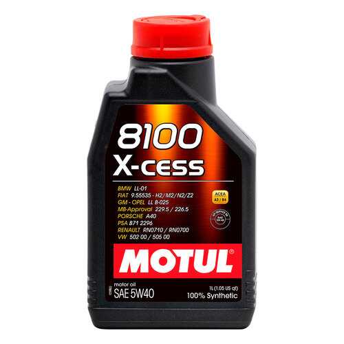 Моторное масло Motul 8100 X-cess 5w-40 1л в Газпромнефть