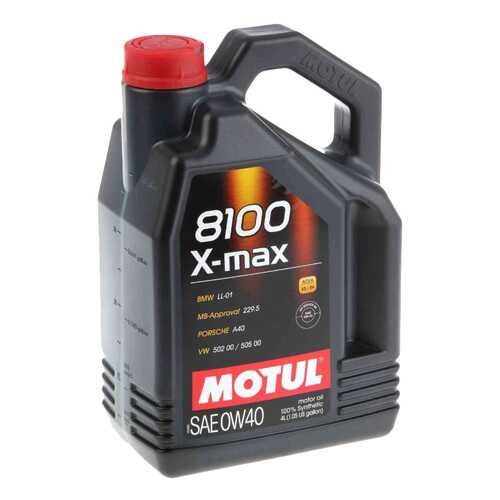 Моторное масло Motul 8100 X-max 0w-40 4л в Газпромнефть