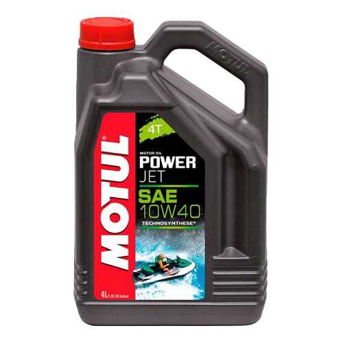 Моторное масло Motul PowerJet 4T 10W-40 4л в Газпромнефть