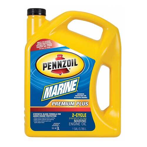 Моторное масло Pennzoil Marine Premium Plus 2-Cycle 5W-20 3,785л в Газпромнефть