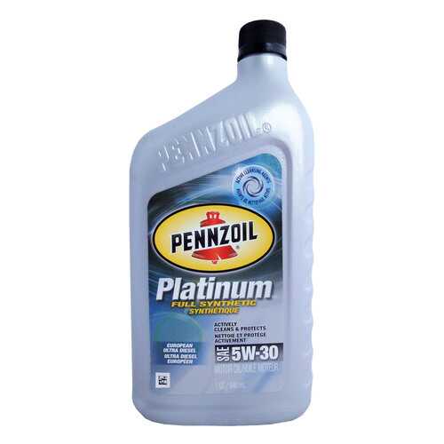 Моторное масло Pennzoil Platinum European Ultra Diesel SAE 5W-30 0,946л в Газпромнефть