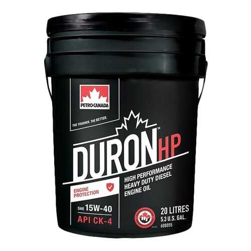 Моторное масло Petro-canada Duron HP 15W-40 20л в Газпромнефть