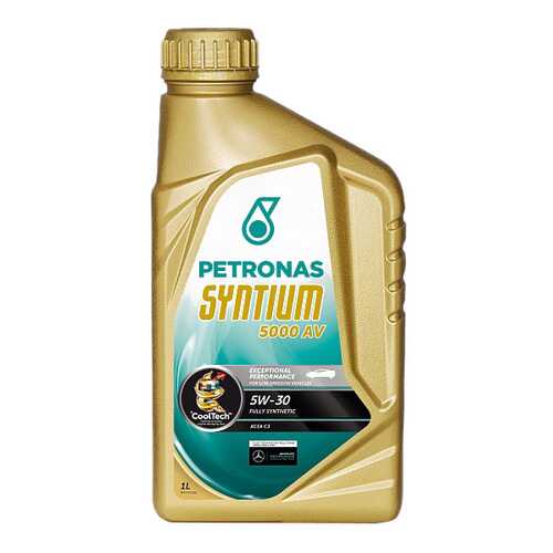 Моторное масло Petronas Syntium 5000 AV 5W-30 1л в Газпромнефть