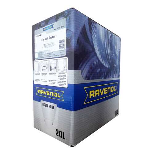 Моторное масло Ravenol Formel Super SAE 15W-40 20л в Газпромнефть