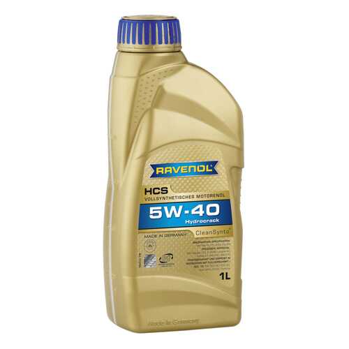 Моторное масло Ravenol HCS SAE 5W-40 1л в Газпромнефть