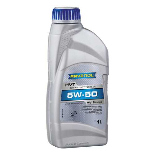 Моторное масло Ravenol HVT High Viscosity Turbo Oil SAE 5W-50 1л в Газпромнефть