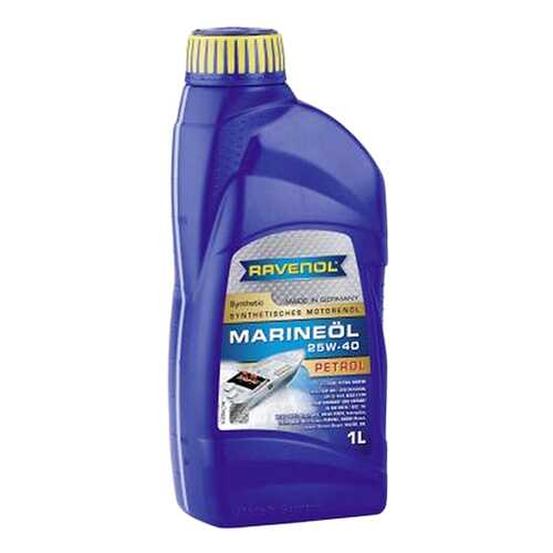 Моторное масло Ravenol Marineoil Petrol 25w-40 1л в Газпромнефть