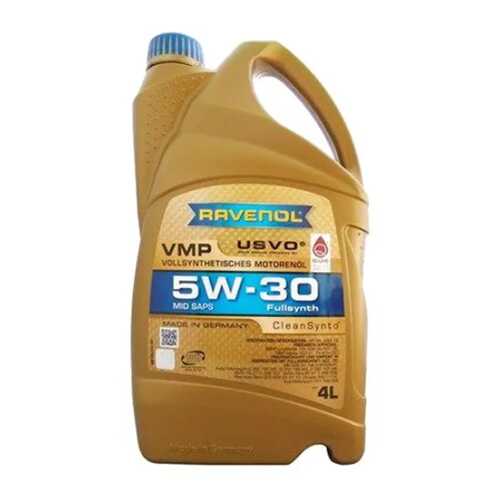 Моторное масло RAVENOL VMP SAE 5W-30 (4л) new RAVENOL арт. 4014835723399 в Газпромнефть