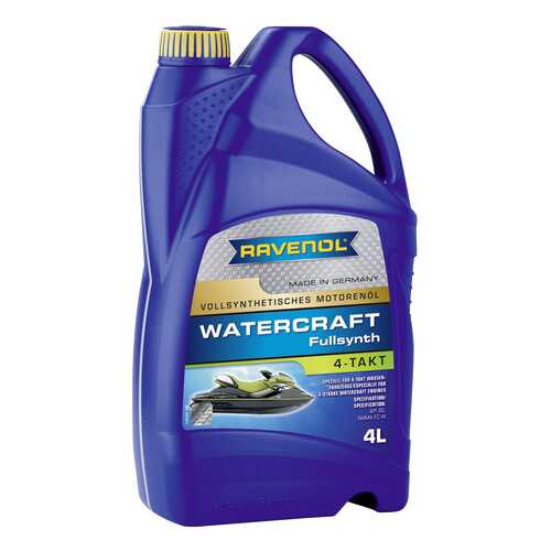 Моторное масло Ravenol Watercraft 4-Takt 10W-40 4л в Газпромнефть