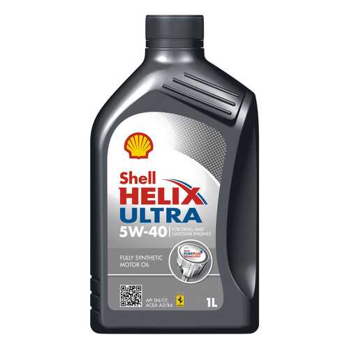 Моторное масло Shell Helix Ultra 5W-40 1л в Газпромнефть