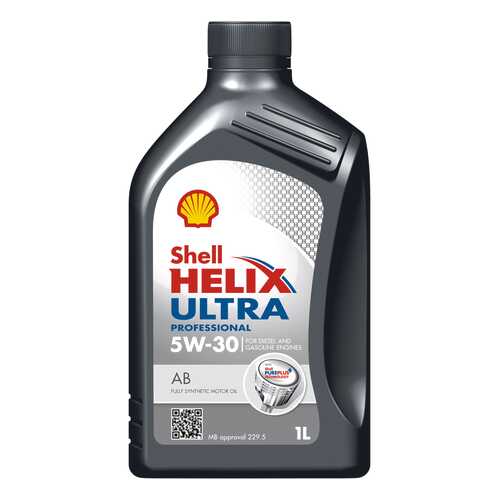 Моторное масло Shell Helix Ultra Professional AB 5W-30 1л в Газпромнефть