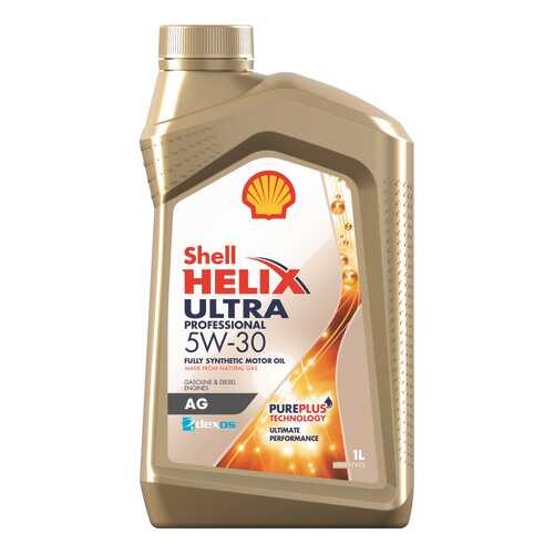 Моторное масло Shell Helix Ultra Professional AG 5w-30 1л в Газпромнефть