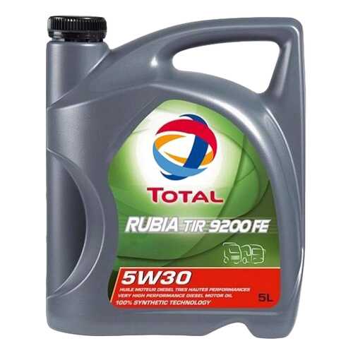 Моторное масло Total Rubia TIR 9200 FE 5W-30 5л в Газпромнефть