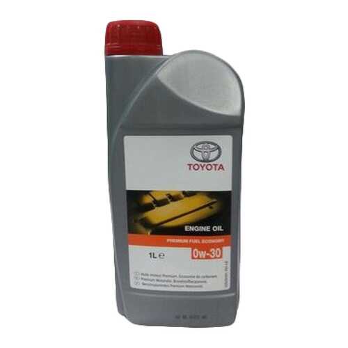 Моторное масло Toyota Engine Oil Premium Fuel Economy SL A5/B5/C2 0W-30 1л в Газпромнефть