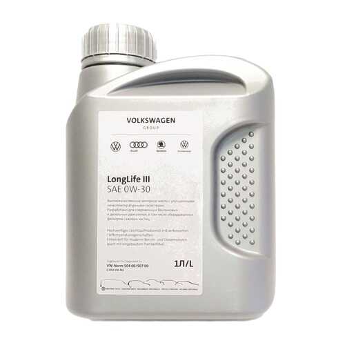 Моторное масло VAG LongLife III 0w30 504.00/507.00 GR52195M2 1л в Газпромнефть