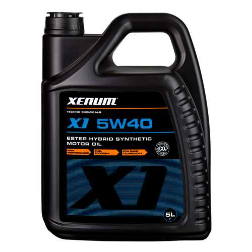 Моторное масло Xenum X1 SM/CF 5W-40 5л в Газпромнефть