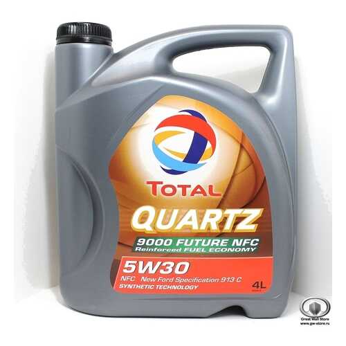 TOTAL 10230501 масло моторное синтетическое quartz future nfc 5w-30 4л ru 183450 10230501 в Газпромнефть