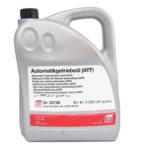 Масло трансмиссионное Febi Automatic Transmission Fluid красный 5 л 101161 в Газпромнефть