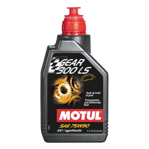 Трансмиссионное масло MOTUL Gear 300 LS 75w90 1л 105778 в Газпромнефть