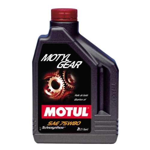 Трансмиссионное масло MOTUL Motylgear 75w80 2л 101155 в Газпромнефть