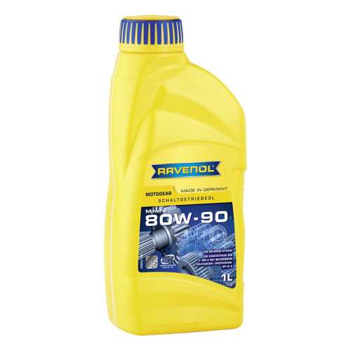 Трансмиссионное масло RAVENOL Motogear 80w90 1л 1250055-001-01-999 в Газпромнефть