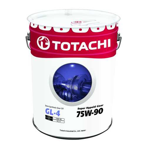 Трансмиссионное масло TOTACHI Super Hypoid Gear Oil Semi-Synthetic 75w90 20л 4562374692237 в Газпромнефть